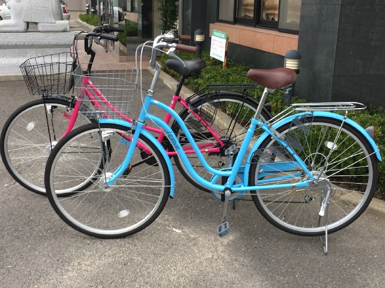 セントラルホテル伊万里より～貸し出し用自転車　３台追加!!!～