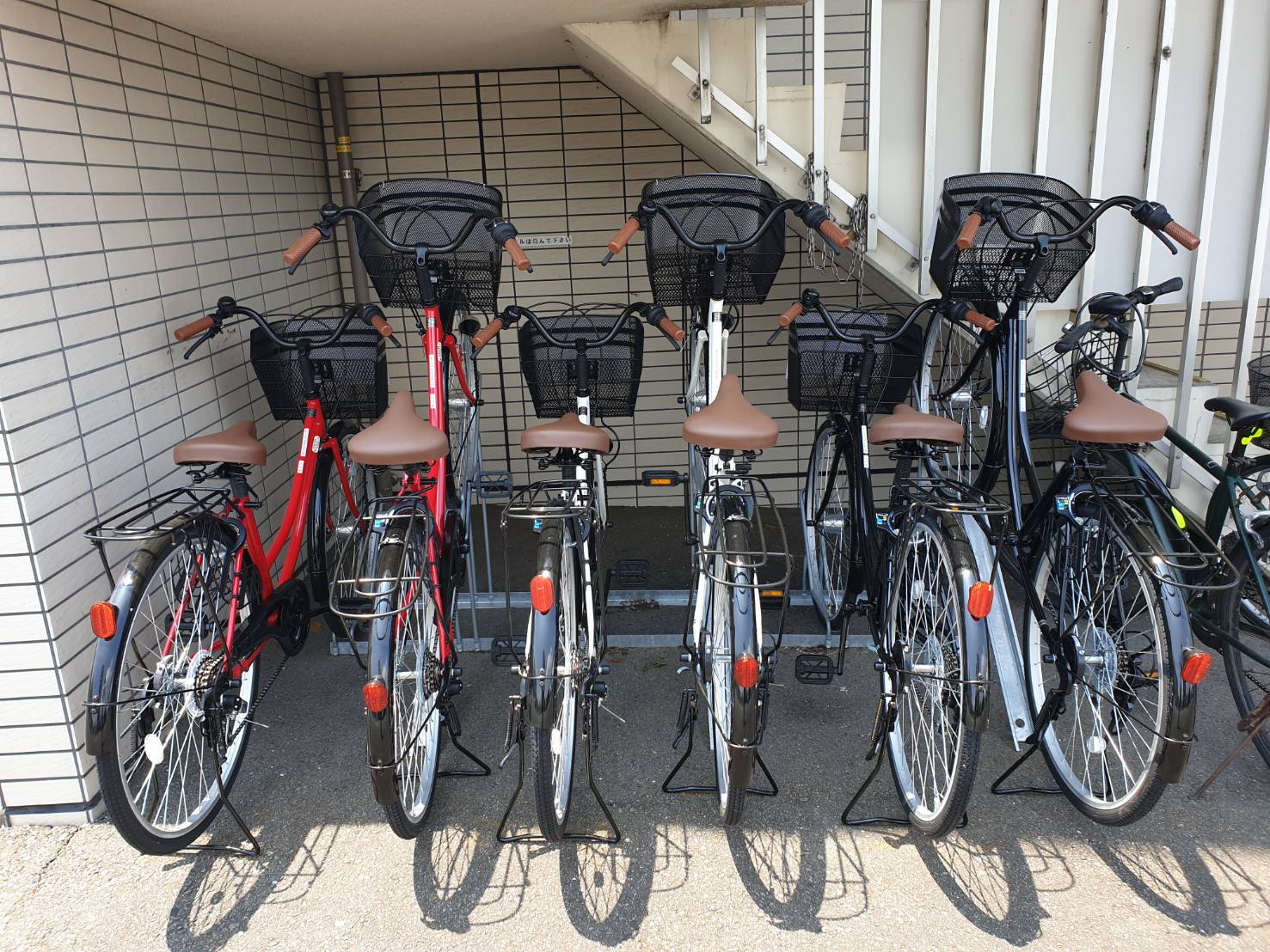 貸出用自転車が新しくなりました！！