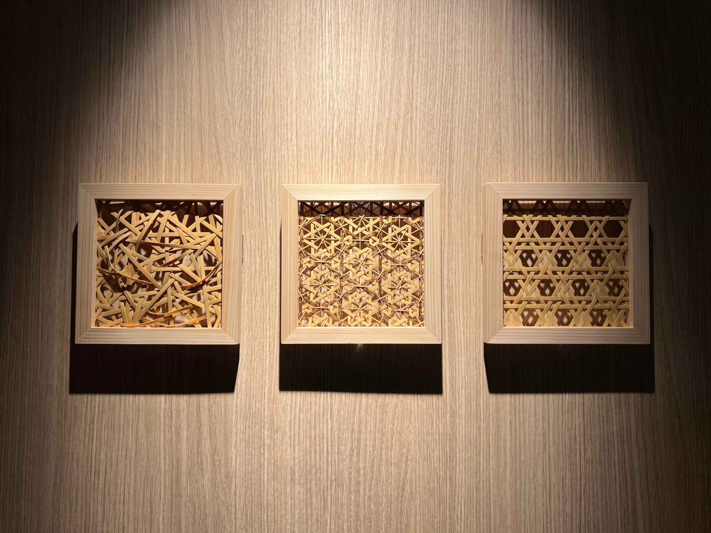 本館リニューアルに伴い新たに設置された武雄の伝統工芸品　竹細工のご紹介