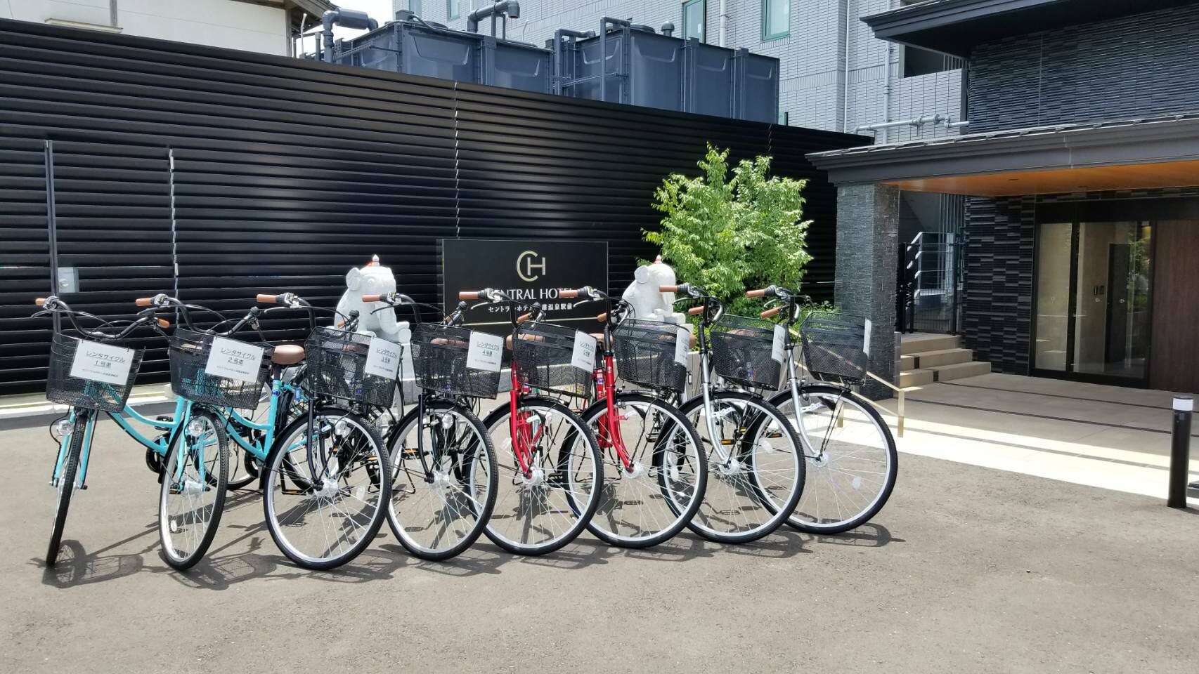 無料貸出し用自転車の一新