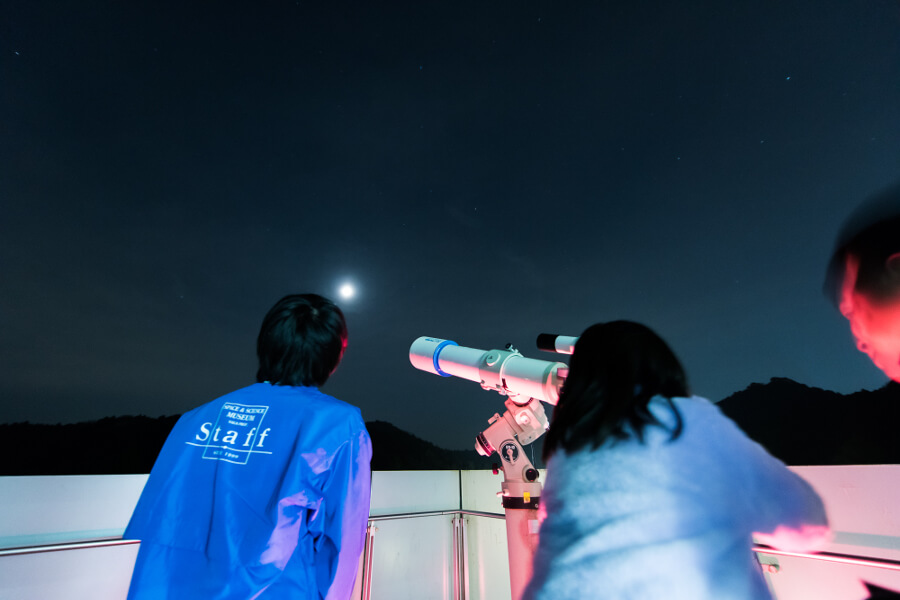 佐賀県立宇宙科学館　夜の天体観望会